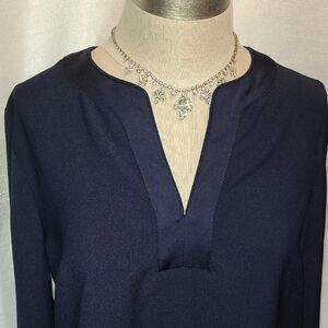J. Crew Navy Blouse